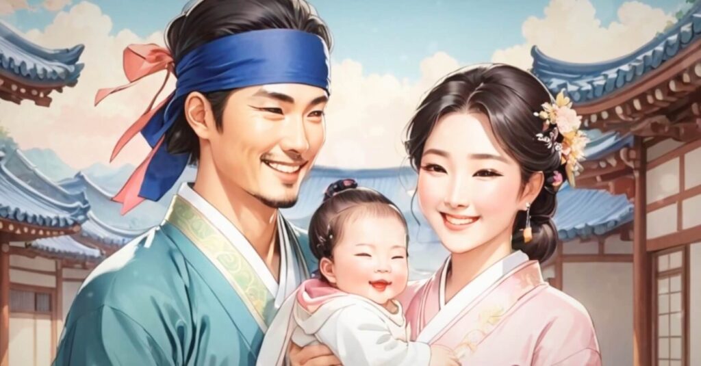 심청의 가족들