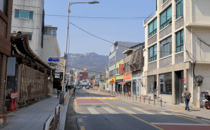 고즈넉한 분위기의 서촌 마을